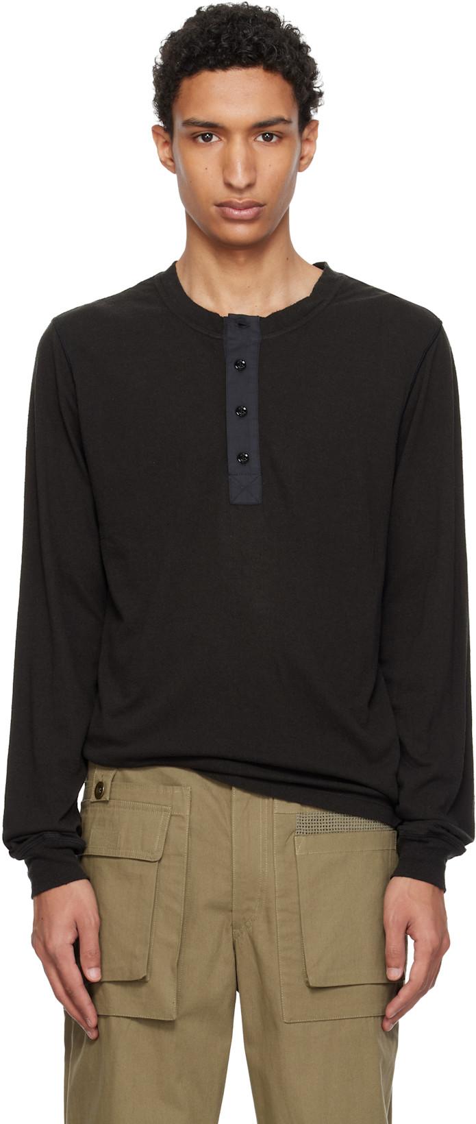 Black Leigh Henley by ISABEL MARANT