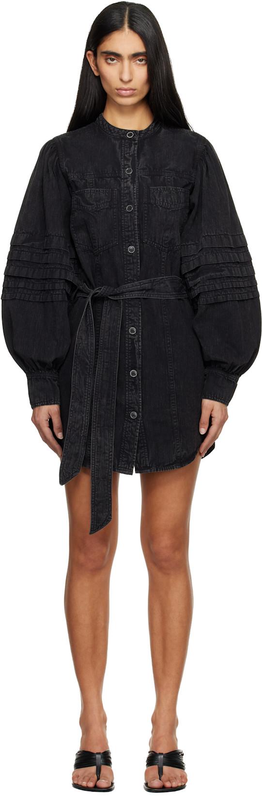 Black Moe Minidress by ISABEL MARANT