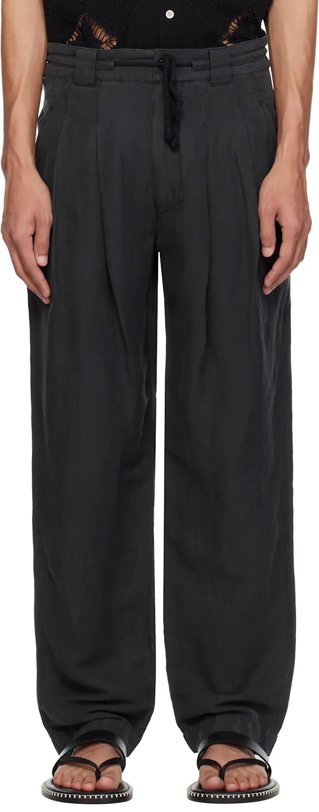 Black Sirius Trousers by ISABEL MARANT