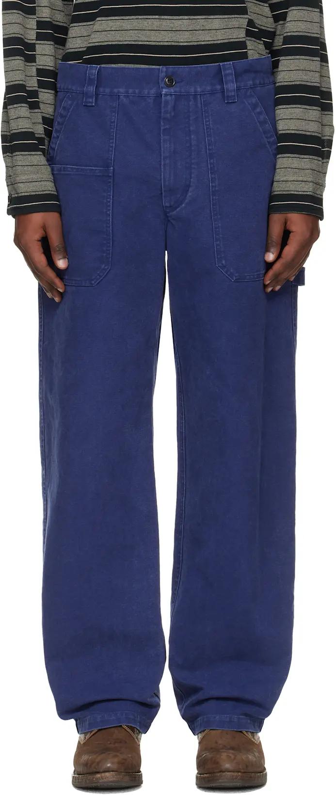Blue Albo Trousers by ISABEL MARANT