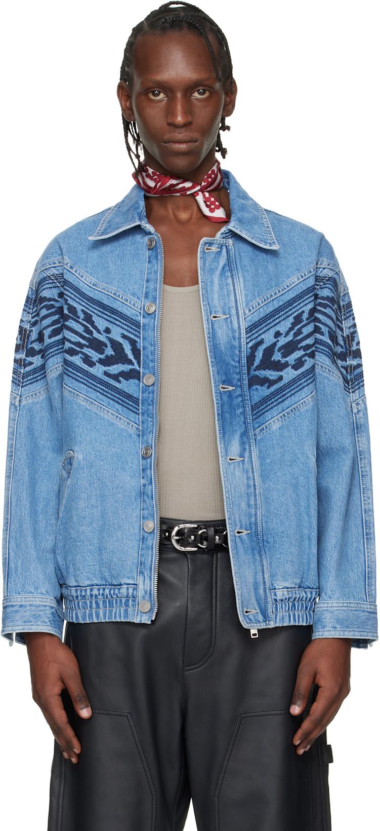 Blue Julian Denim Jacket by ISABEL MARANT