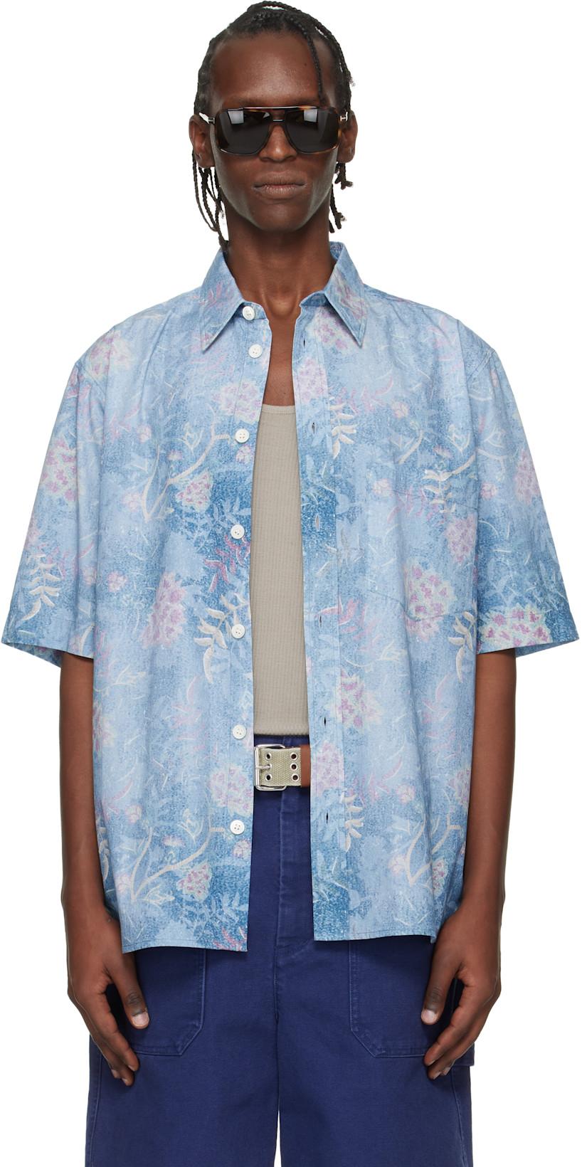 Blue Labilio Shirt by ISABEL MARANT