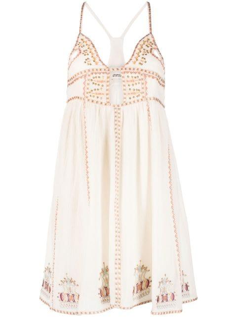 Bretty cotton minidress by ISABEL MARANT