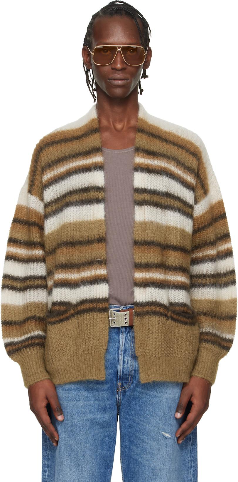 Brown & Off-White Danah Cardigan by ISABEL MARANT