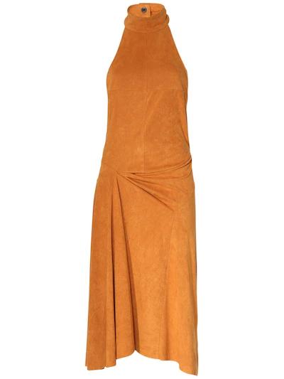Calypso open back sleeveless midi dress by ISABEL MARANT