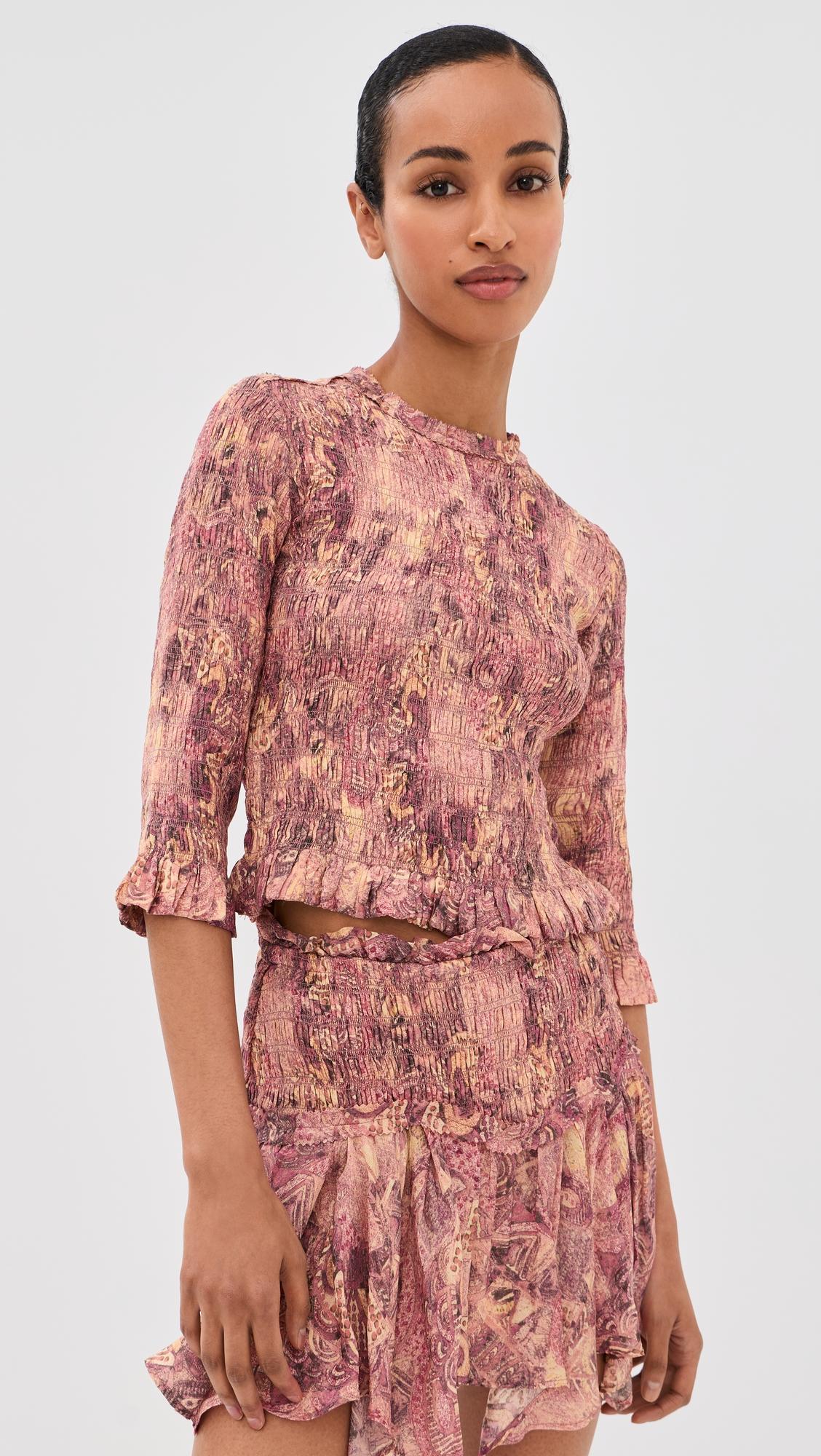 Carola Silk Top by ISABEL MARANT