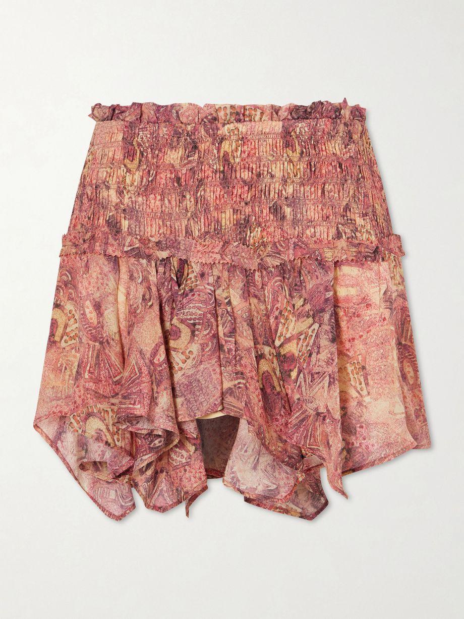 Ceiva silk-chiffon mini skirt by ISABEL MARANT