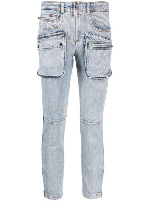 Cenime multi-pocket straight-leg jeans by ISABEL MARANT