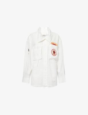 Chely Embroidered Woven Shirt by ISABEL MARANT