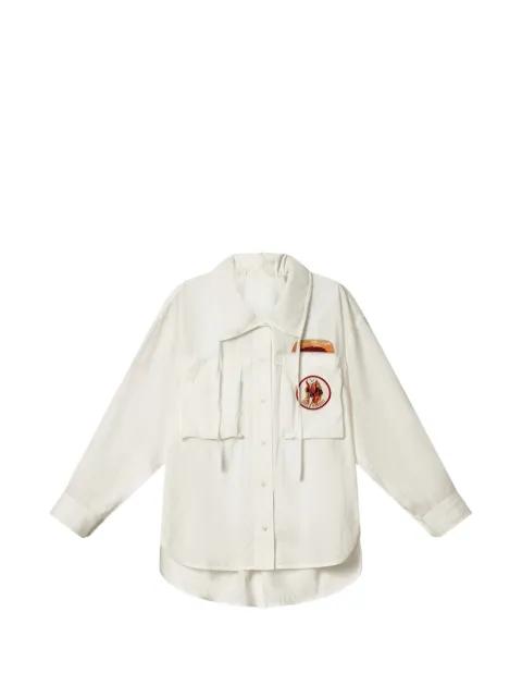 Chely embroidered-patches shirt by ISABEL MARANT
