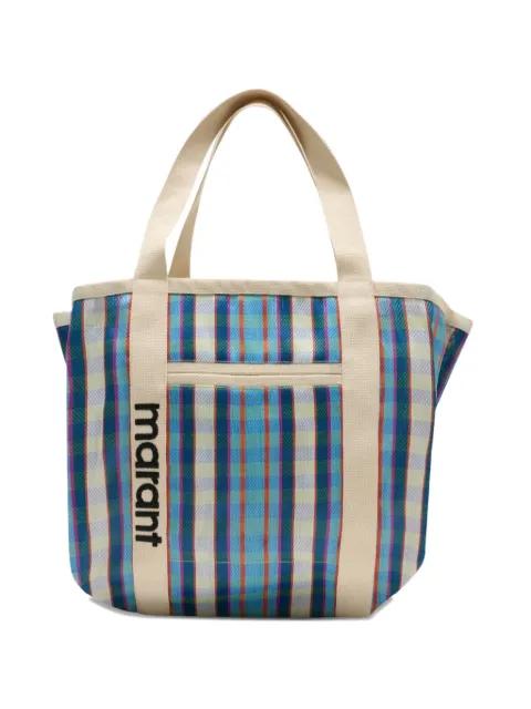 Darwen two-handle striped tote bag by ISABEL MARANT
