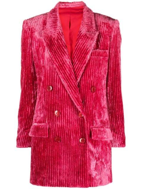 Dita double-breasted corduroy blazer by ISABEL MARANT