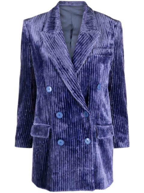 Dita double-breasted corduroy blazer by ISABEL MARANT
