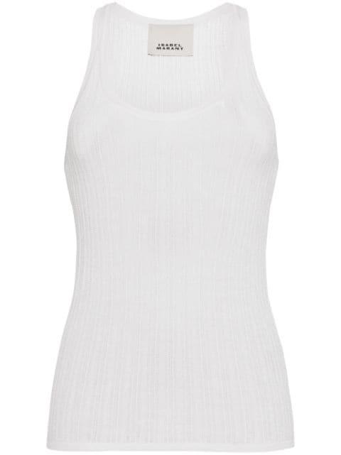 Dorsia open-knit top by ISABEL MARANT