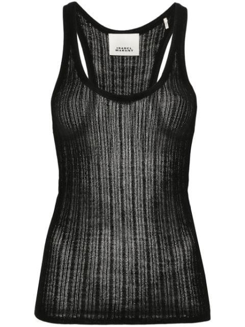 Dorsia open-knit top by ISABEL MARANT