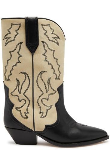 Duerto 50 suede cowboy boots by ISABEL MARANT