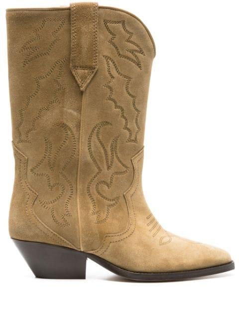 Duerto suede cowboy boots by ISABEL MARANT