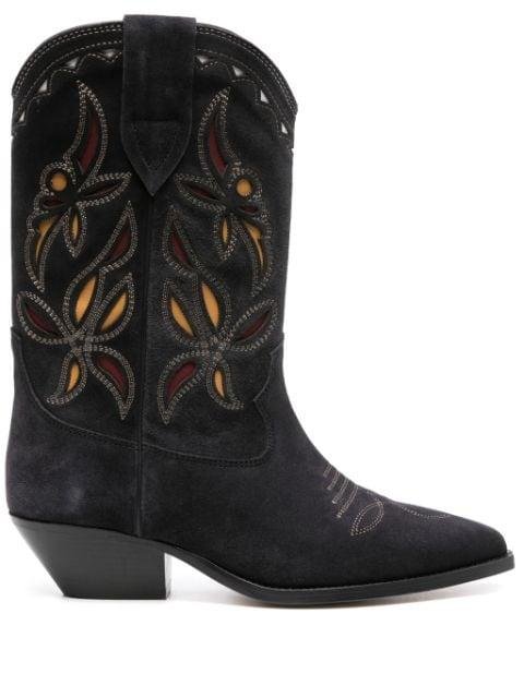 Duerto suede cowboy boots by ISABEL MARANT