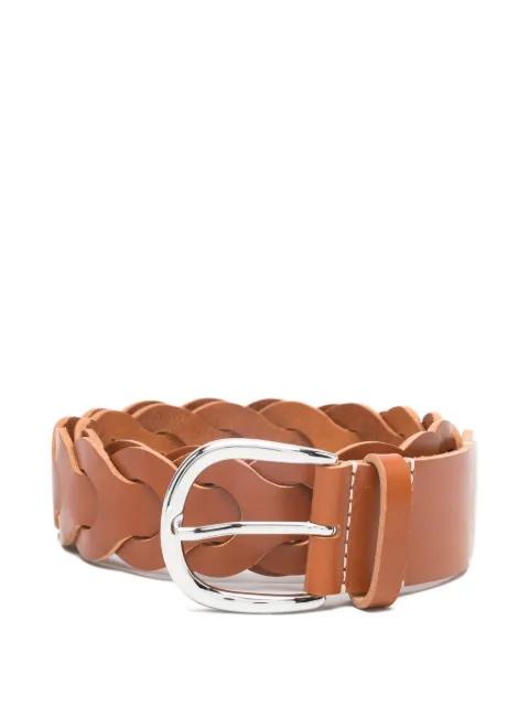 Edena braided leather belt by ISABEL MARANT