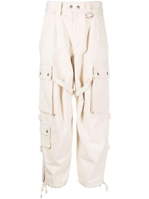 Elore cropped cargo trousers by ISABEL MARANT