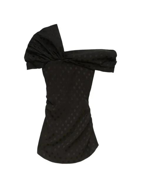Esen polka-dot draped top by ISABEL MARANT
