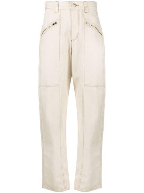 Fanny straight-leg cargo trousers by ISABEL MARANT
