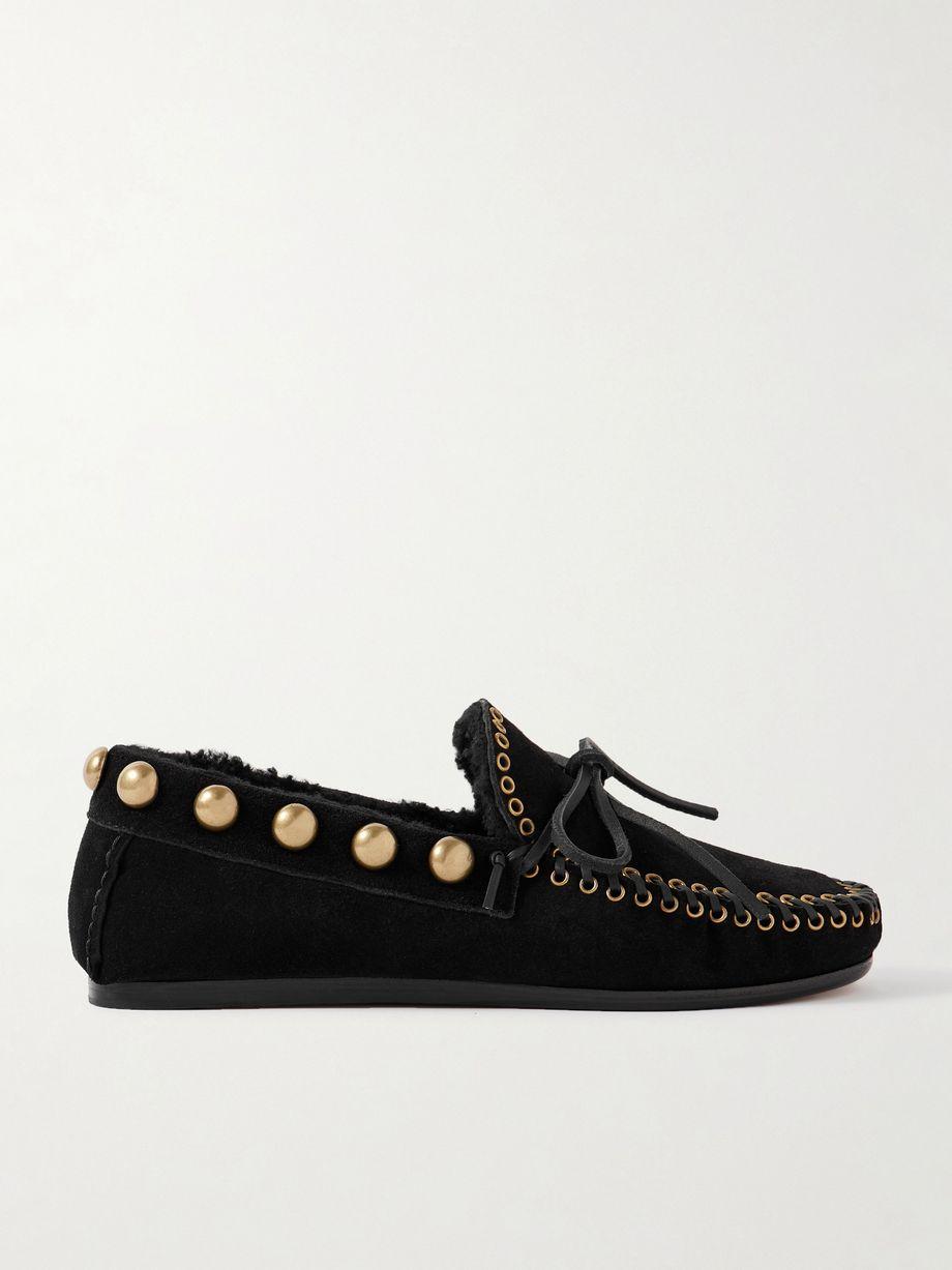 Fitza embellished suede loafers by ISABEL MARANT
