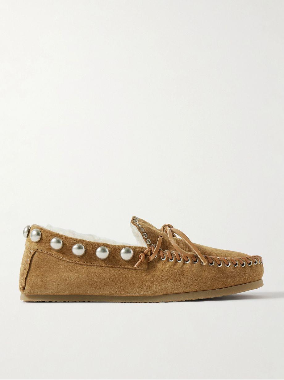 Fitza embellished suede loafers by ISABEL MARANT