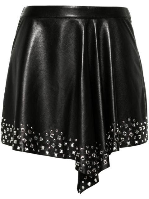 Furcy leather mini skirt by ISABEL MARANT