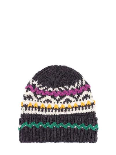 Gael knit wool blend beanie by ISABEL MARANT