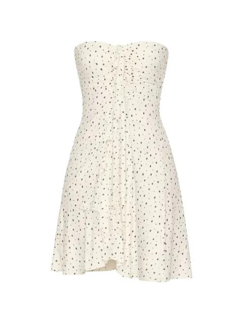 Gemma polka-dot ruffled mini dress by ISABEL MARANT