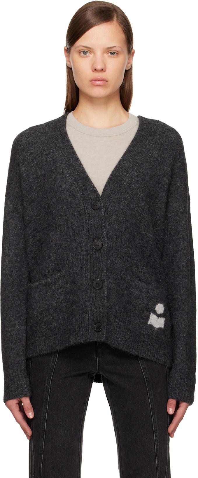 Gray Eborah Cardigan by ISABEL MARANT
