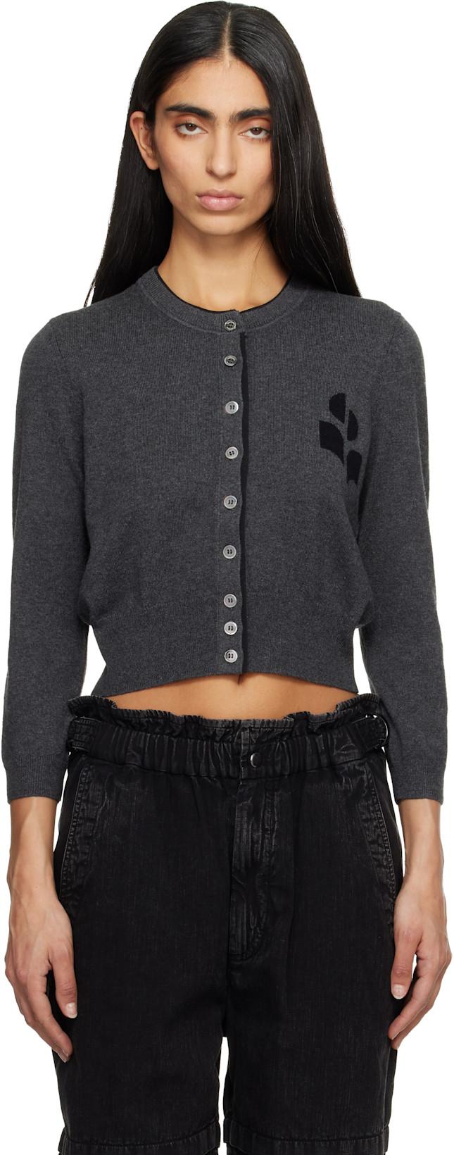 Gray Lona Cardigan by ISABEL MARANT