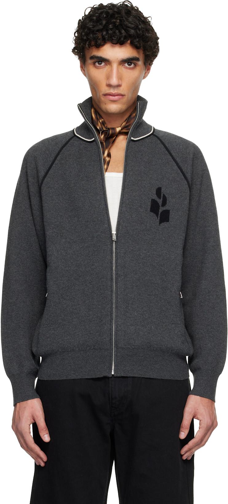 Gray Sergio Cardigan Jacket by ISABEL MARANT