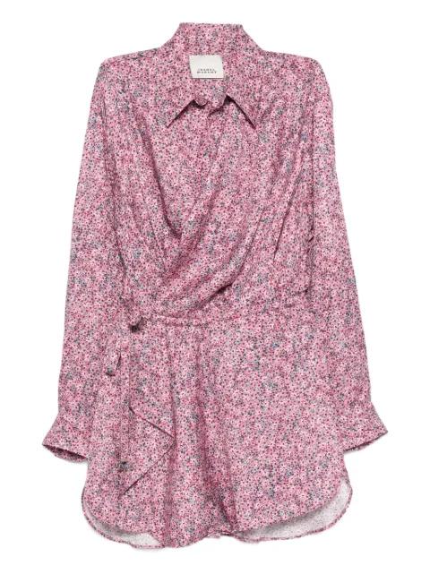 Harmony floral mini dress by ISABEL MARANT