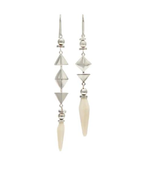 Ida asymmetric earrings by ISABEL MARANT