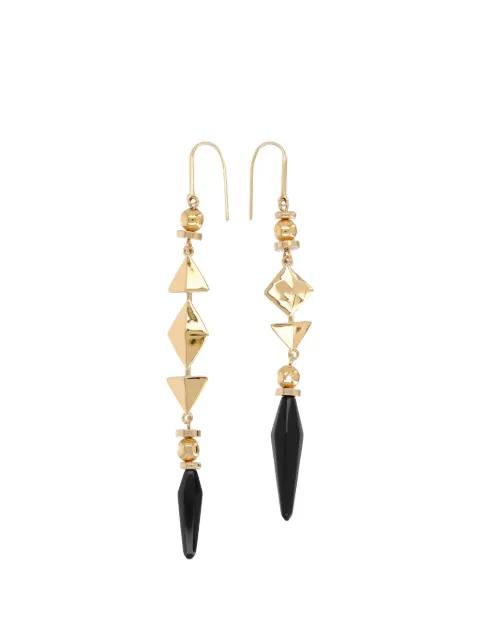 Ida geometric pendant earrings by ISABEL MARANT