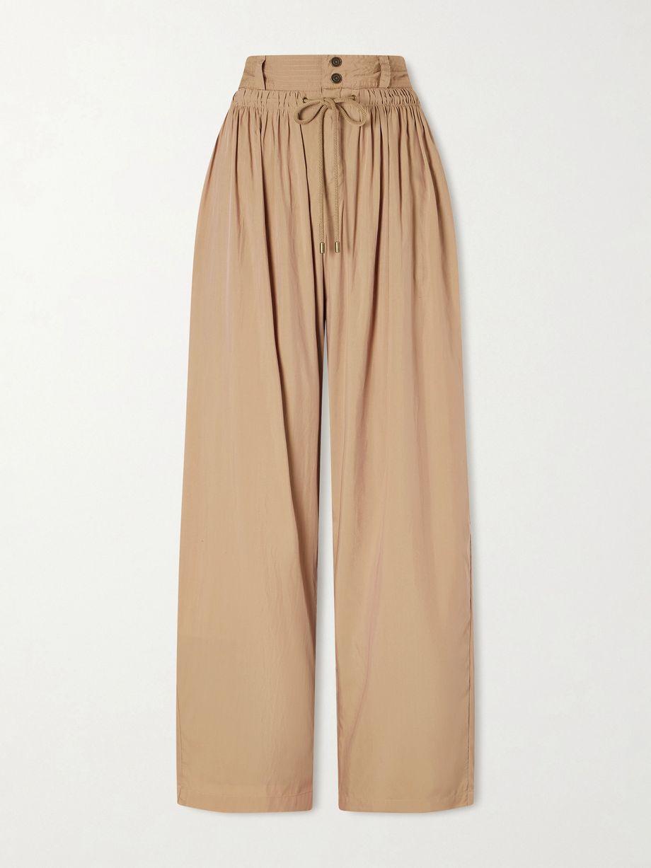 Inaya satin wide-leg pants by ISABEL MARANT