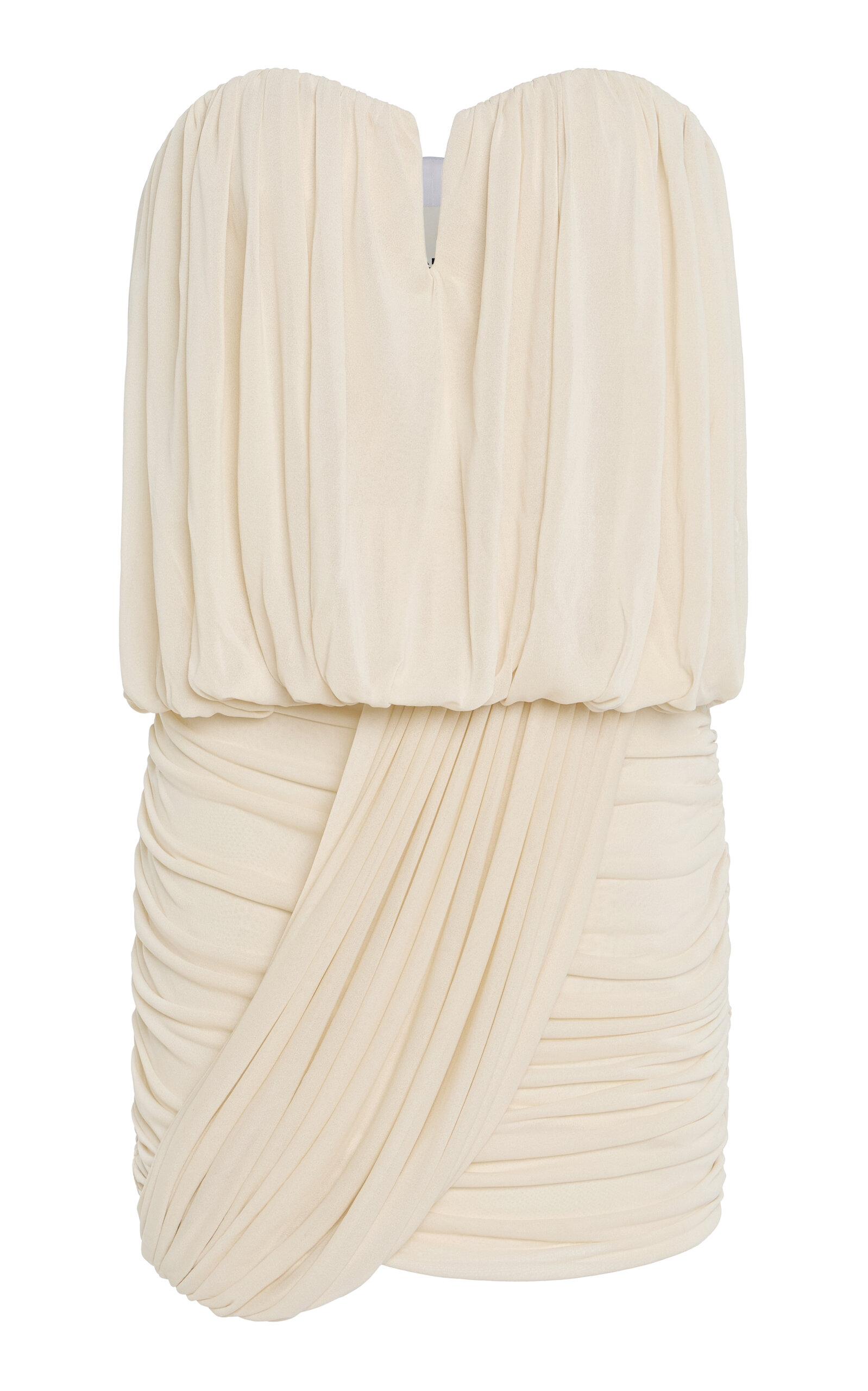 Isabel Marant Adelita Draped Knit-Jersey Mini Dress - Moda Operandi by ISABEL MARANT