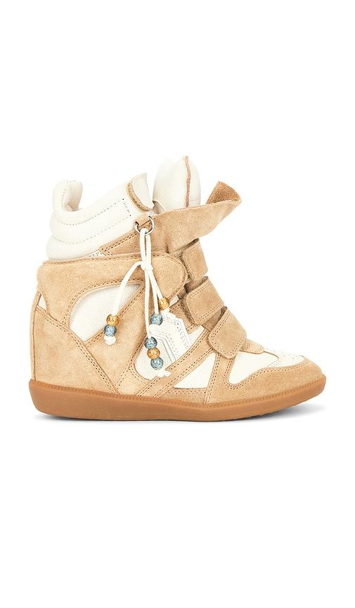 Isabel Marant Bekett Sneaker in Beige by ISABEL MARANT