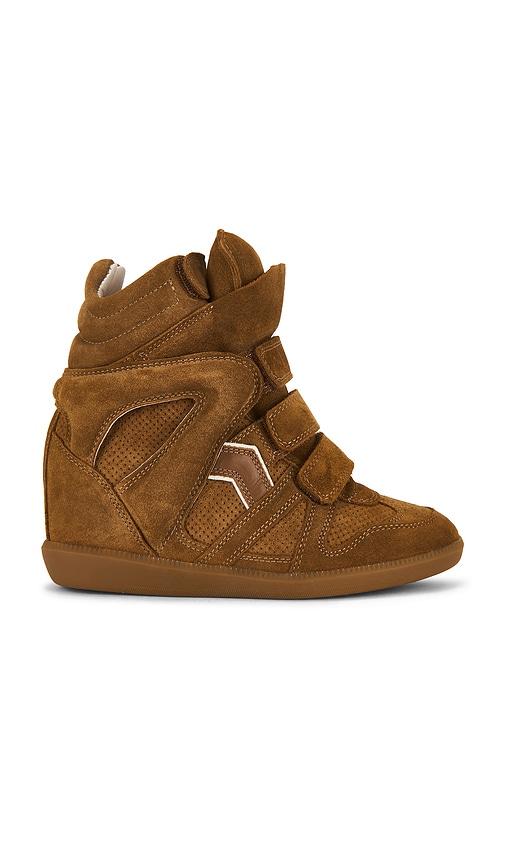Isabel Marant Bekett Sneaker in Cognac by ISABEL MARANT