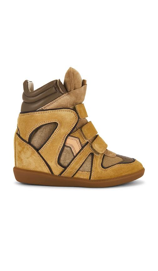 Isabel Marant Bekett Sneaker in Tan by ISABEL MARANT