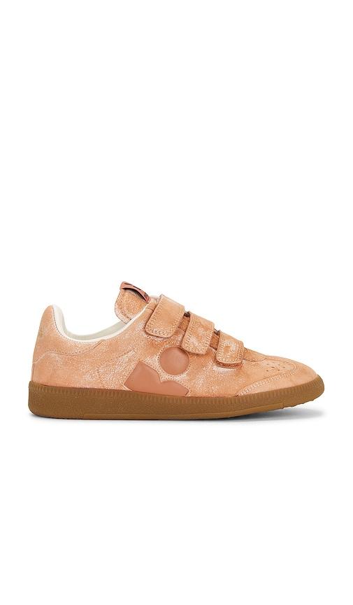 Isabel Marant Beth Sneaker in Peach by ISABEL MARANT