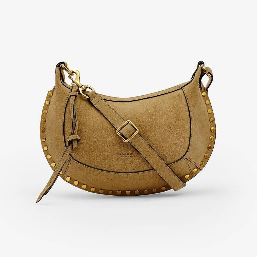Isabel Marant Camel Oskan Moon Bag by ISABEL MARANT