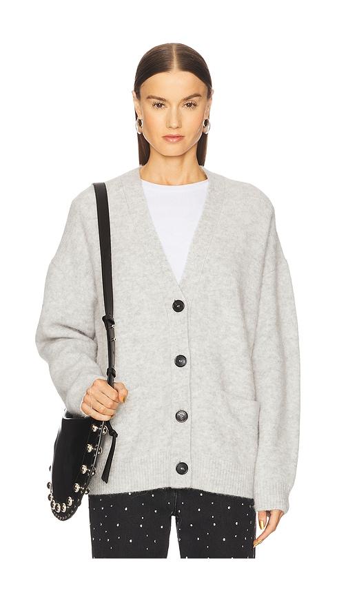 Isabel Marant Etoile Eborah Cardigan in Grey by ISABEL MARANT