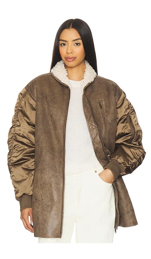 Isabel Marant Etoile Evina Jacket in Green by ISABEL MARANT