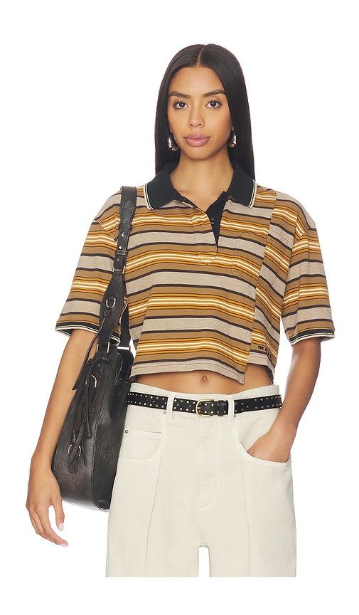 Isabel Marant Etoile Isalyne Top in Beige by ISABEL MARANT