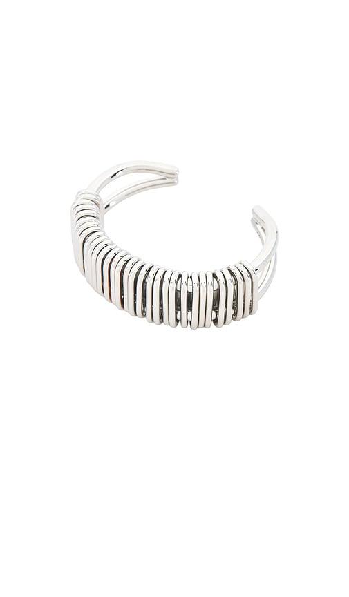 Isabel Marant Ivy Bangle in Metallic Silver by ISABEL MARANT