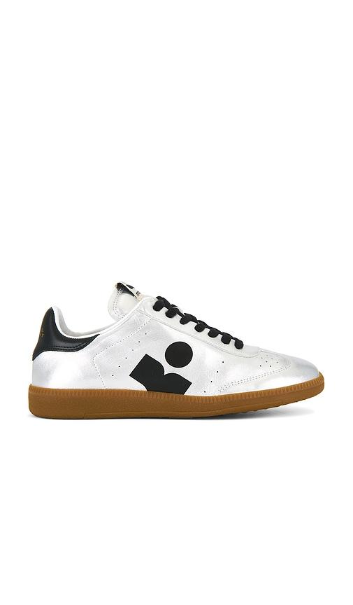 Isabel Marant Kaycee Sneaker in Metallic Silver, grey by ISABEL MARANT