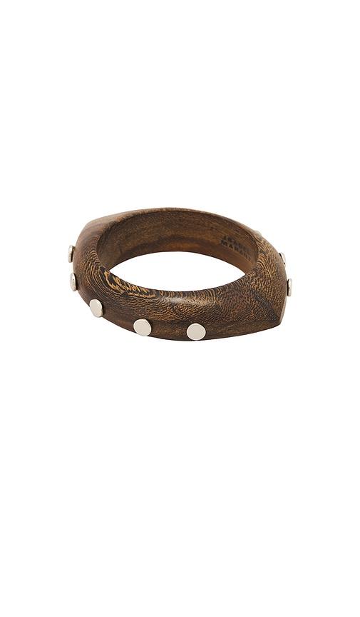 Isabel Marant Layla Large Bracelet in Metallic Silver by ISABEL MARANT